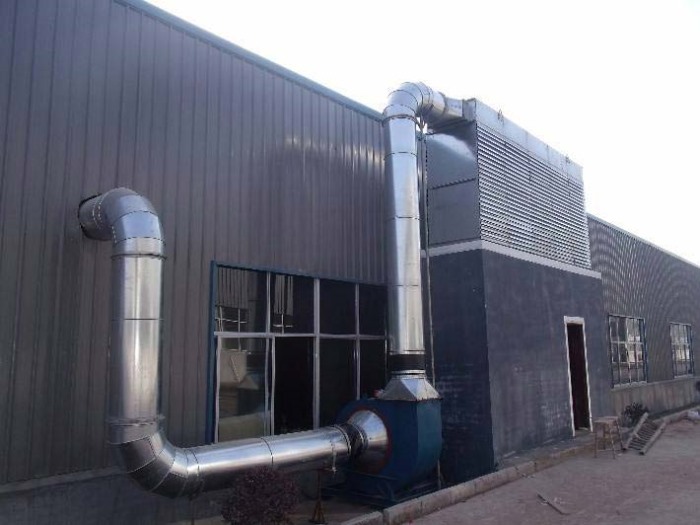 【離心風(fēng)機】北京順義仁和工業(yè)園排煙離心風(fēng)機安裝